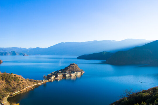 泸沽湖里格岛