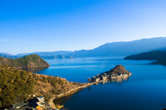 泸沽湖里格岛