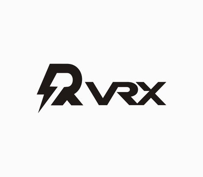 变体英文字母VRX图标