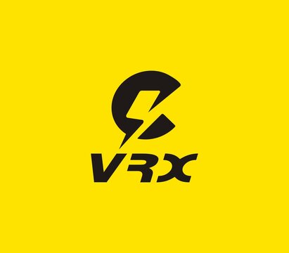 黃底黑色字母變體圖標(biāo)VRX