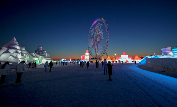 哈尔滨24届冰雪大世界
