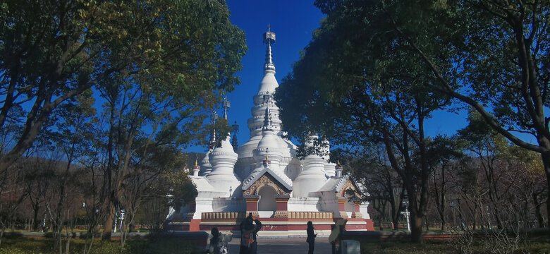 灵山胜境佛教建筑