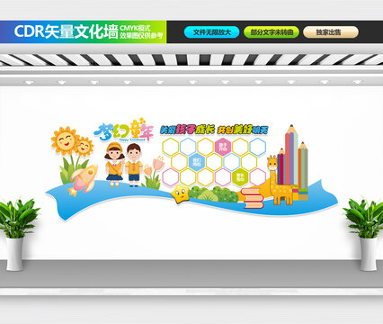 幼兒園文化墻