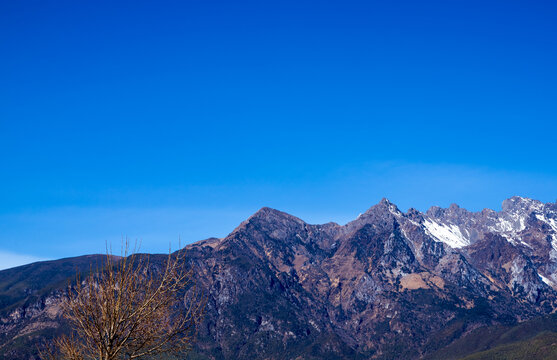 云南丽江玉龙雪山风光