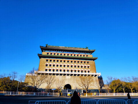 前门箭楼正阳门风景摄影