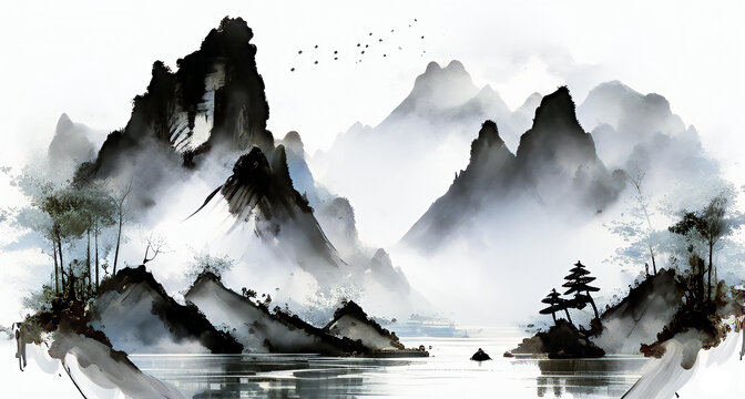意境山水畫