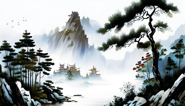 山水畫