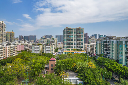 深圳新安街道海华社区