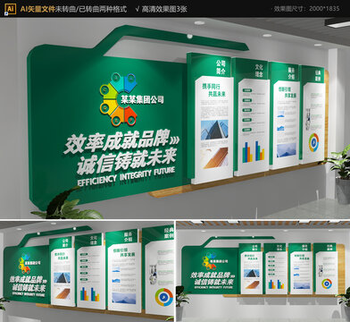 綠色企業(yè)文化墻