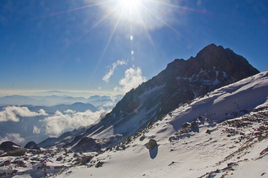 玉龙雪山山顶