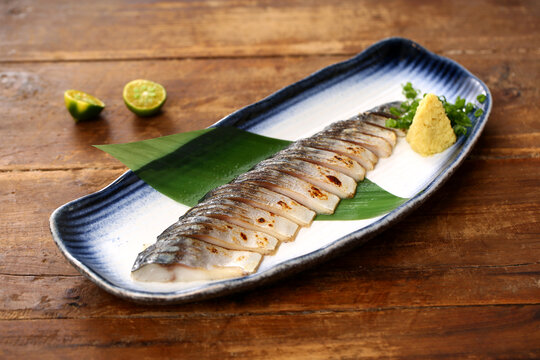 炭烤青魚