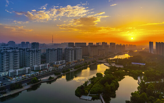 冠县清泉河湿地公园