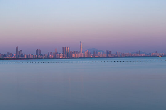 深圳湾海景