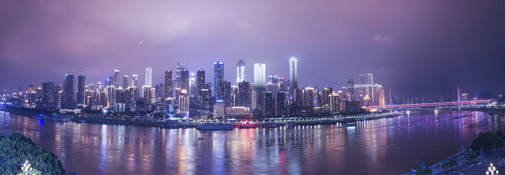 重庆渝中半岛夜景