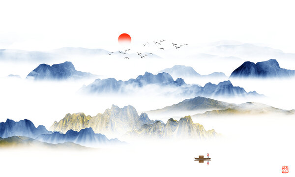 山水畫