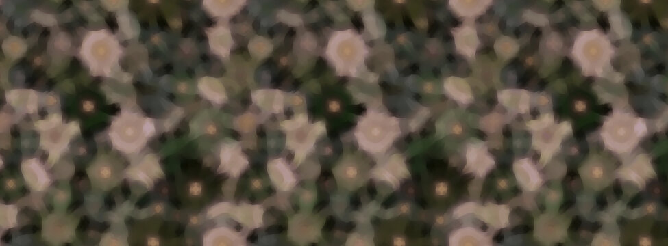 軍綠色花