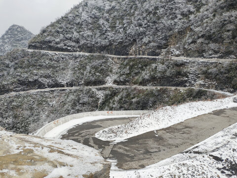 雪地公路