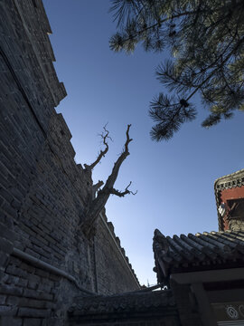 泰安岱庙古城墙图片
