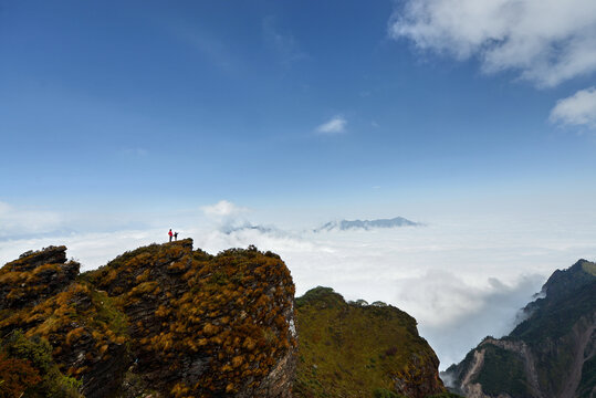 牛背山观海