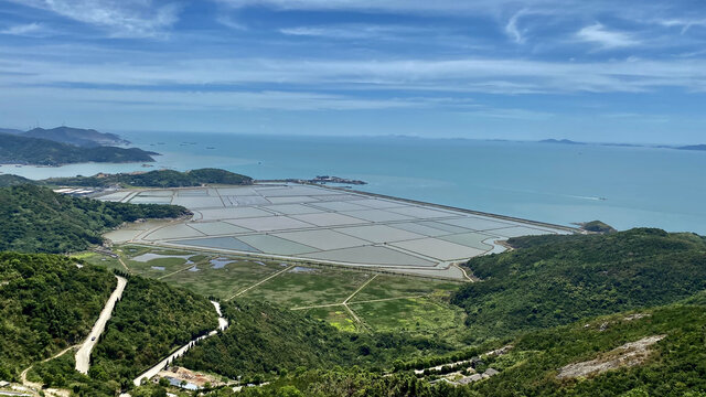 衢山岛盐田