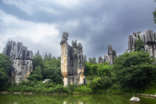 云南昆明大石林风景区