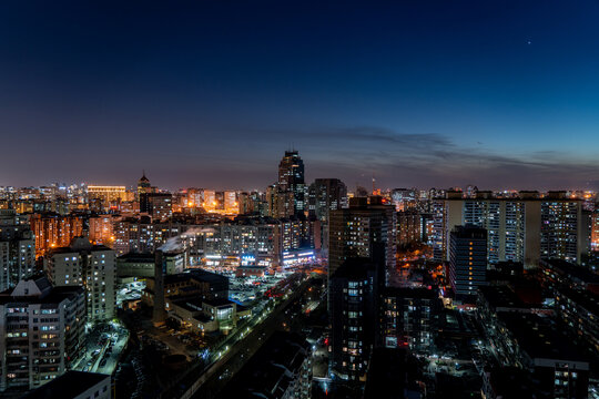 北京城市夜景