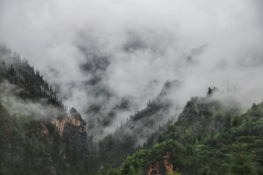 甘南旅游人间净土扎尕那