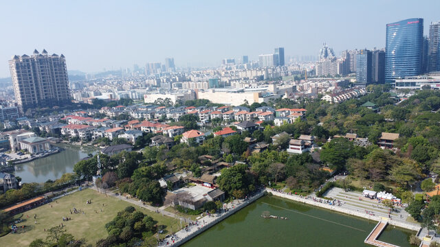 广东顺德城市风光