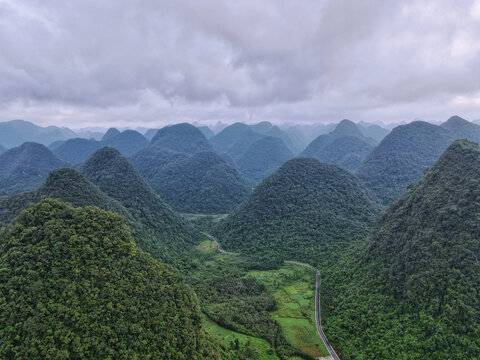 黔东南旅游茂兰喀斯特森林