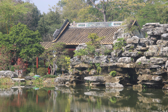 广东顺德顺峰山公园粤剧大观园