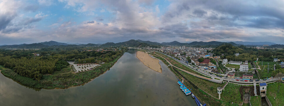 增城正果镇全景