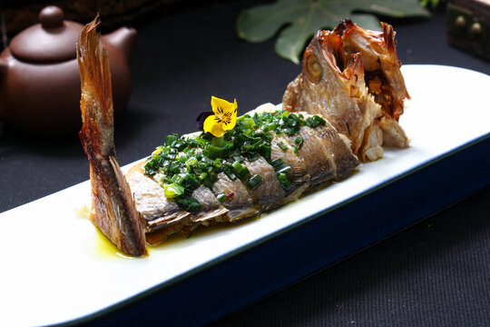 蔥油黃魚鲞
