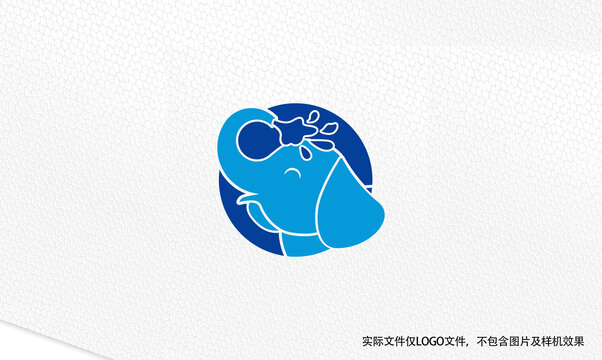象噴水logo