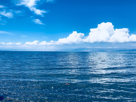 青海湖蓝的想象