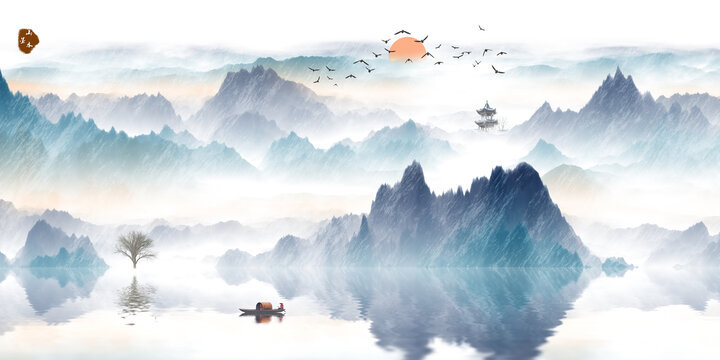 水墨畫