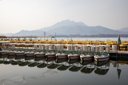 北京雁栖湖风光