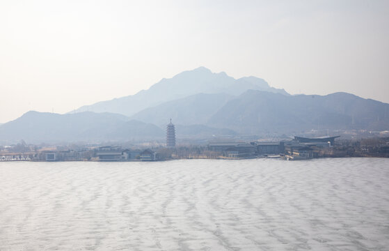 北京雁栖湖风光