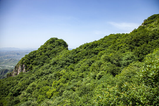 狼牙山景区风光