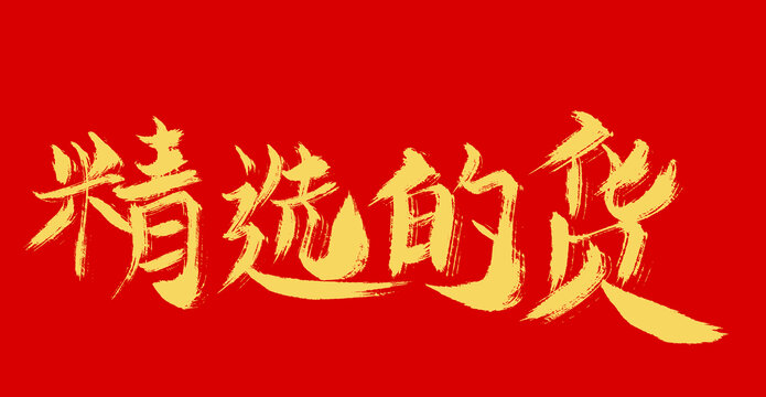 精選的貨