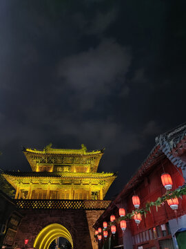 洛阳古城夜景