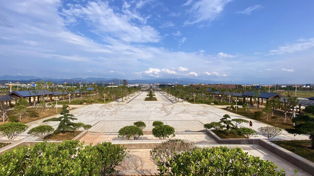 龙岩连城县广场