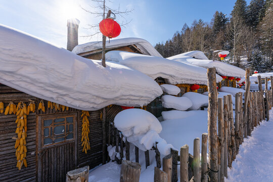 中国雪乡风景区