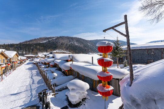 中国雪乡风景区