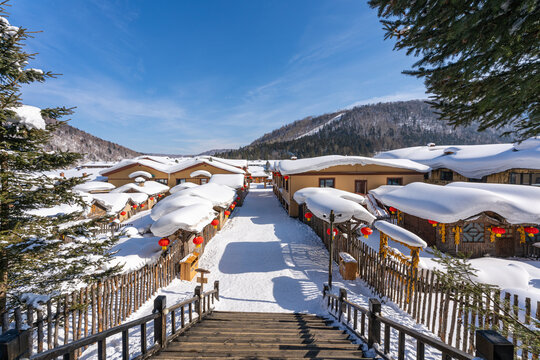 中国雪乡风景区