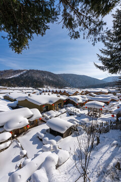 中国雪乡风景区