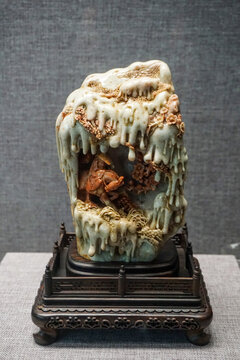 寿山焓红奇绛石