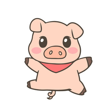 卡通小豬
