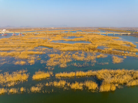 泰安东平湖风光