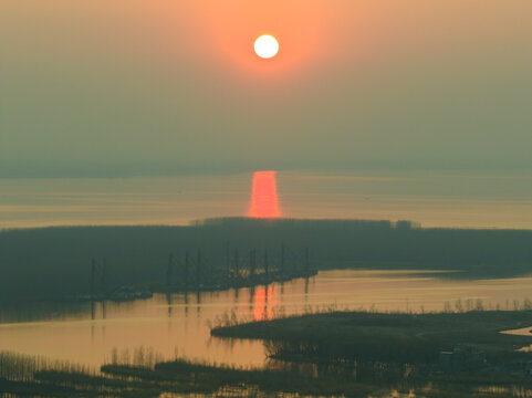 泰安东平湖风光