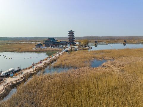 泰安东平湖风光